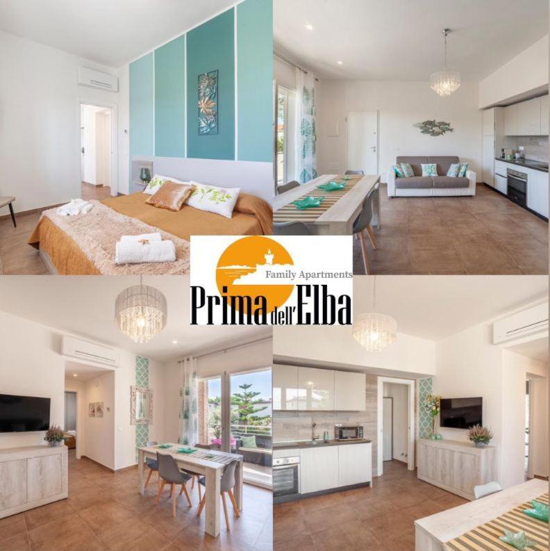 Prima Dell'Elba Family Apartments 皮昂比诺 外观 照片