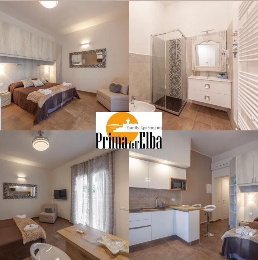 Prima Dell'Elba Family Apartments 皮昂比诺 外观 照片